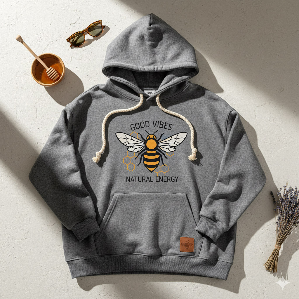 Bee Hoodies – Cozy Layers with a Natural Edge