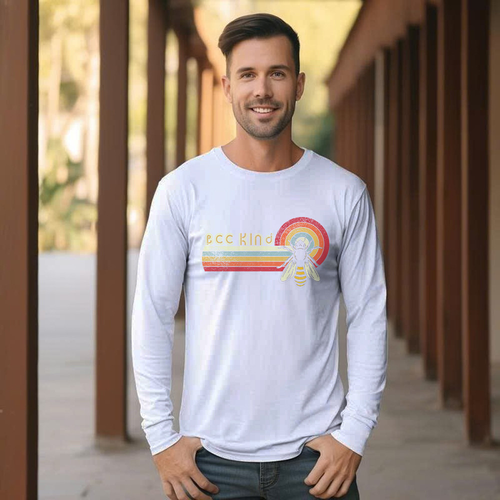 Bee Kind Shirt Bee Themed Long Sleeve Shirt Best Gifts For Bee Lover