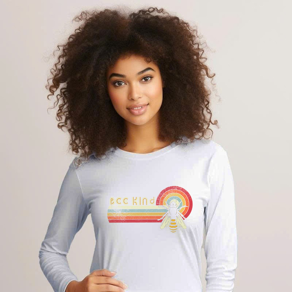 Bee Kind Shirt Bee Themed Long Sleeve Shirt Best Gifts For Bee Lover