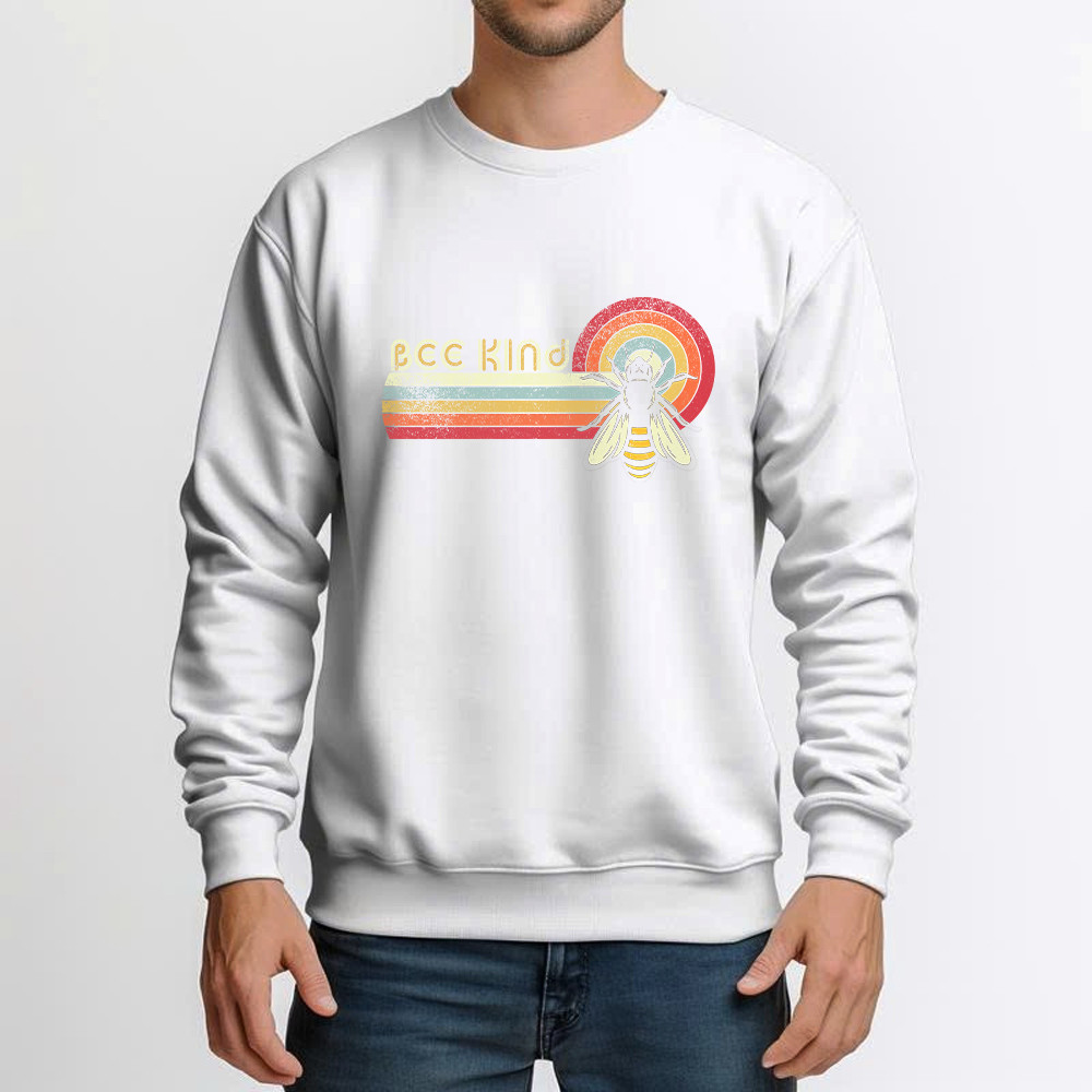 Bee Kind Shirt Bee Themed Sweatshirt Best Gifts For Bee Lover