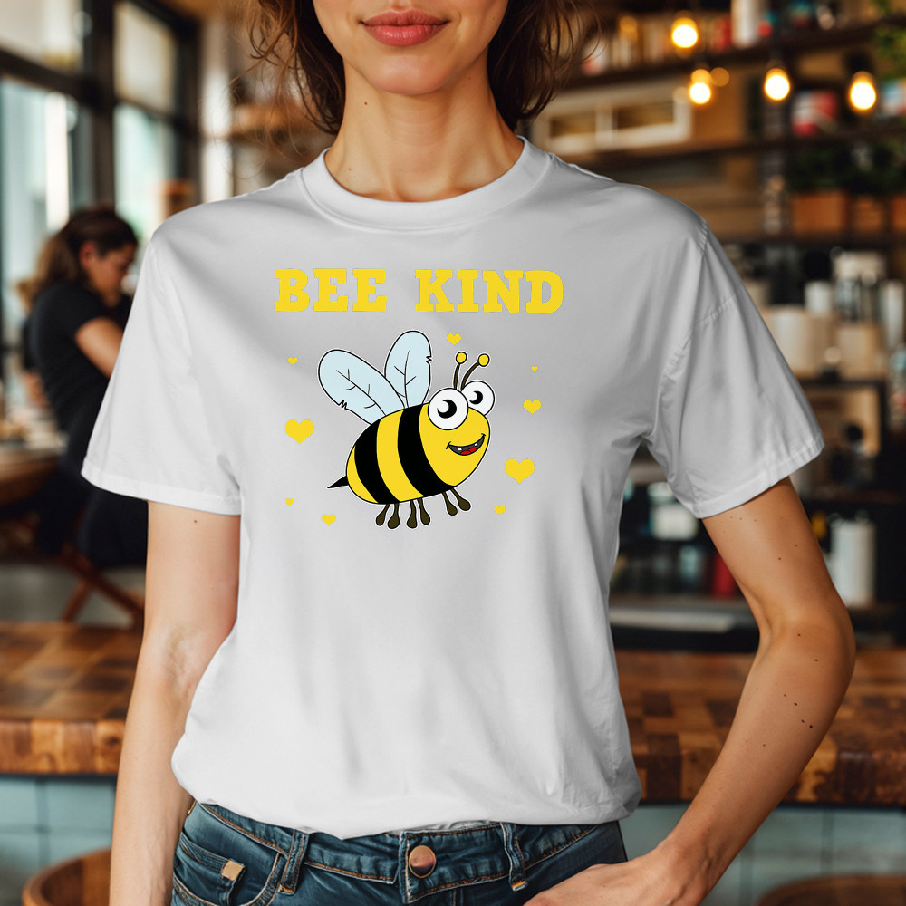 Bee Kind T-Shirt Cute Bumble Bee Bekind Clothing Birthday Gift For Male Friend