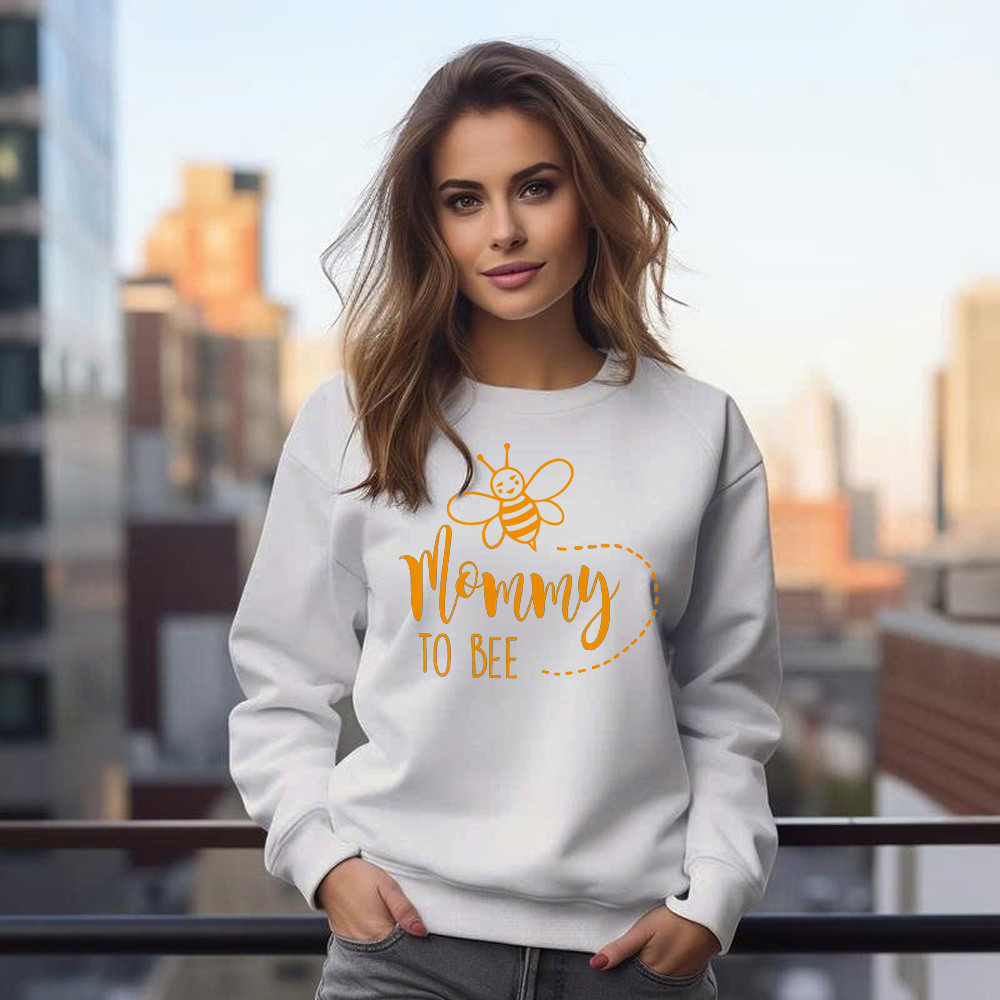 Mommy To Be Shirt Bee Graphic Funny Sweatshirt Unique Gifts For New Moms