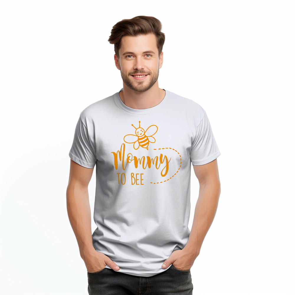 Mommy To Be Shirt Bee Graphic Funny T-Shirt Unique Gifts For New Moms
